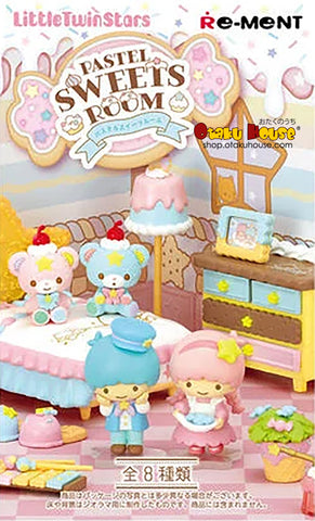 [Blind Box] Little Twin Stars Pastel Sweets Room - Re-Ment