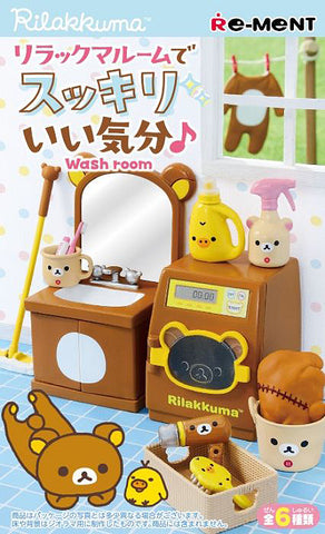 [Blind Box] Rilakkuma Wash Room - Re-Ment