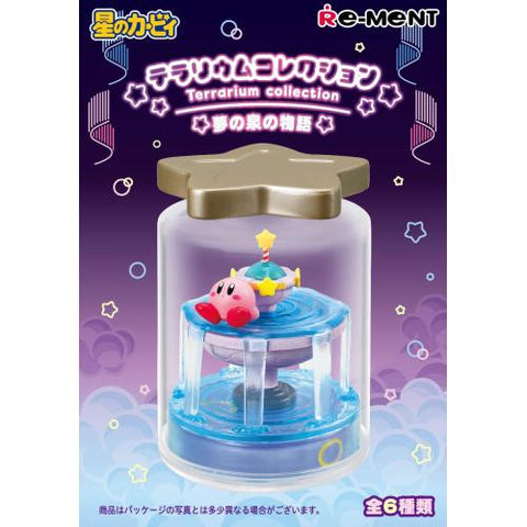Re-ment Kirby Terrarium Collection: The Story Of The Fountain Of Dreams box with official manufacturer branding