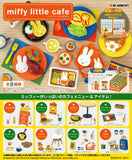 Miffy Little Cafe 8Pcs Complete Box, a complete set of Miffy themed miniature figures