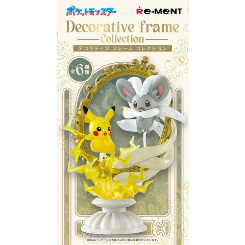Re-ment Pokemon Decorative Frame Collection 6pcs Complete Box