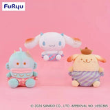 Sanrio Characters Marshumarumu Candy Diaper Plush - Cinnamoroll, Hangyodon and Pompompurin (9 Inches)
