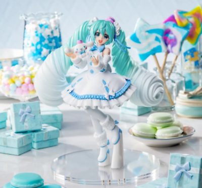 HATSUNE MIKU SERIES LUMINASTA HATSUNE MIKU X CINNAMOROLL WHITE DRESS VER. 4582733437682