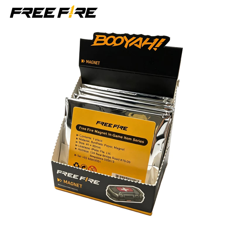 Free Fire Fridge Magnet