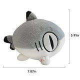 Gray Shark Cat Cub Series Plush Toy 20cm