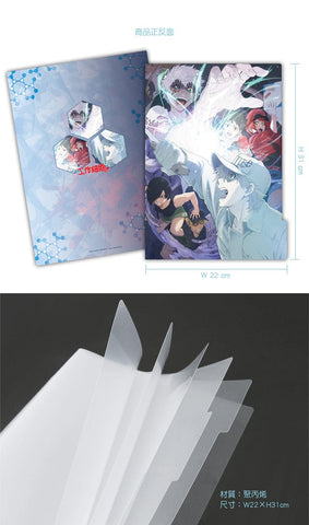 Homework Folder Anime Anime 5-Layer Folder - Cells at Work! - Otaku House USA