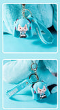 Stationery Vocaloid Hatsune Miku Squinty Eyes Series - Three Dimensional Soft Rubber Pendant