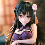To LOVEru Darkness Desktop Cute Figure Kotegawa Yui Chinese Dress version displaying figurine in a well-lit studio background