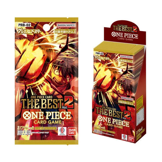 Trading Cards One Piece Card Game Premium Booster The Best PRB-02 - Japanese Version
