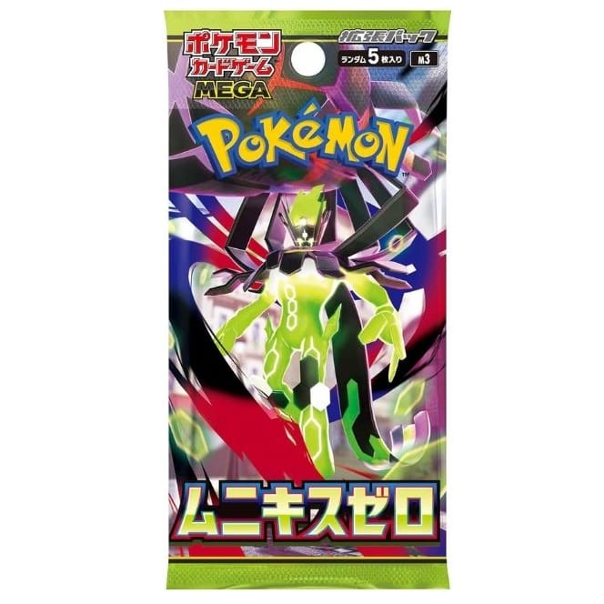 Trading Cards Pokémon Card Game Mega Expansion Pack Munics Zero - Japanese