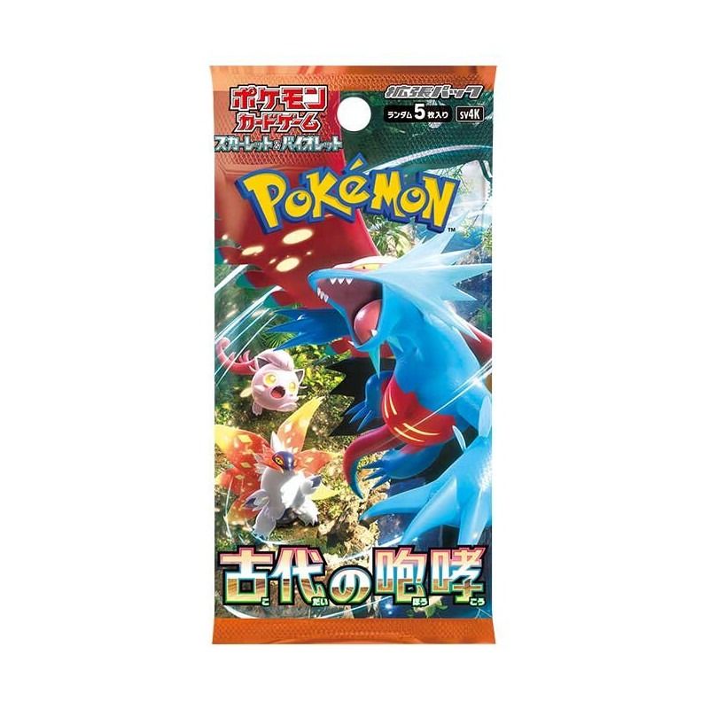 Trading Cards Pokemon CG Scarlet & Violet Expansion Pack - Ancient Roar Booster Japanese