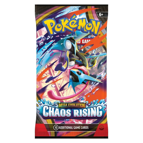 POKEMON: Mega Evolution Chaos Rising Booster Pack