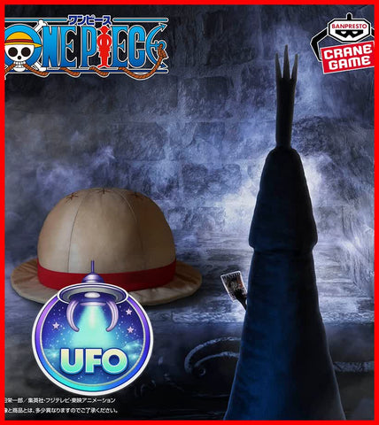 🕹️Paw Game - UFO Catcher: One Piece Large Luffy Hat Plush - Large