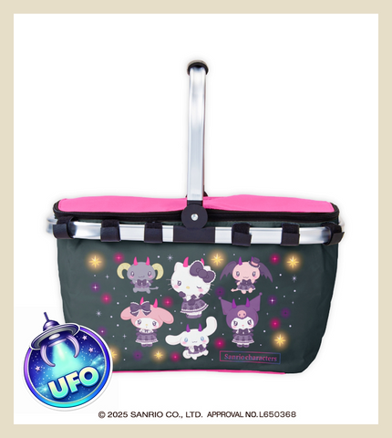 🕹️Paw Game - UFO Catcher: Sanrio Characters Neo-Gothic Devils Cooling Basket