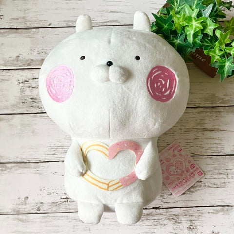Usamaru Mechamofugutto Mogumogu Sweets Plush toy with a clear view of the stuffed toy on a plain background