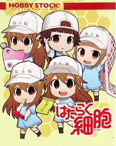 Blind Box Kuji - Cells At Work! - Platelets Acrylic Keychain<br>[BLIND BOX]
