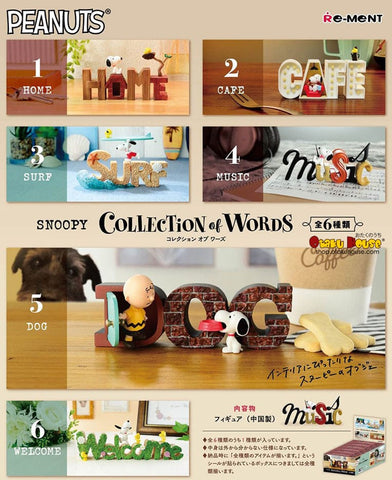 Blind Box LIVE Kuji - Snoopy - Collection Of Words <br>[BLIND BOX]