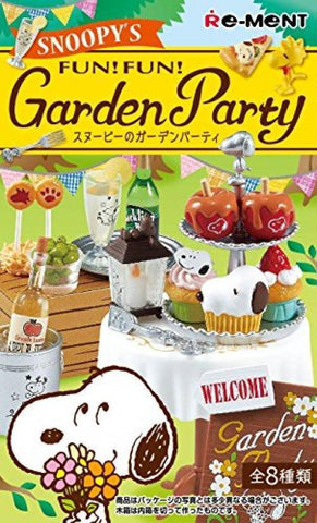 Blind Box Peanuts Snoopy's Fun! Fun! Garden Party Re-ment Figures (Blind Box)