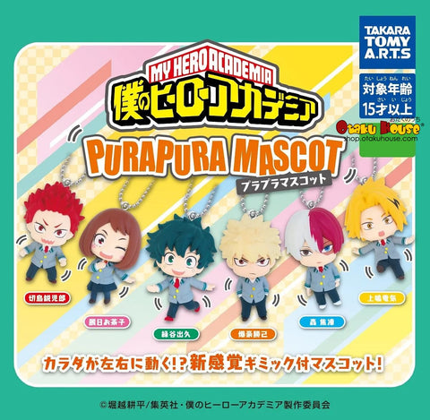 Capsule LIVE Kuji - My Hero Academia Purapura Mascot [2 Capsules]