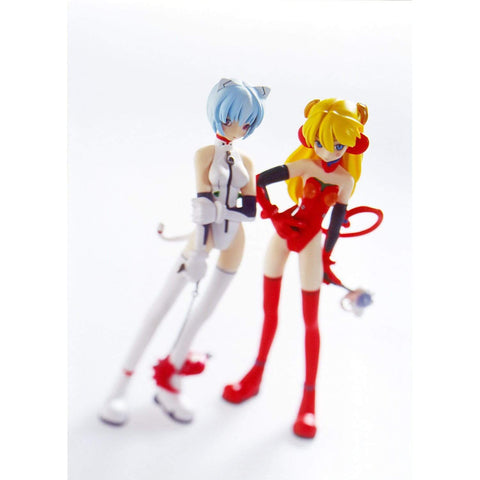 Figurine EVANGELION: AYANAMI REI & SORYU ASUKA LANGLEY GLIMLOCK! MIX EDITION