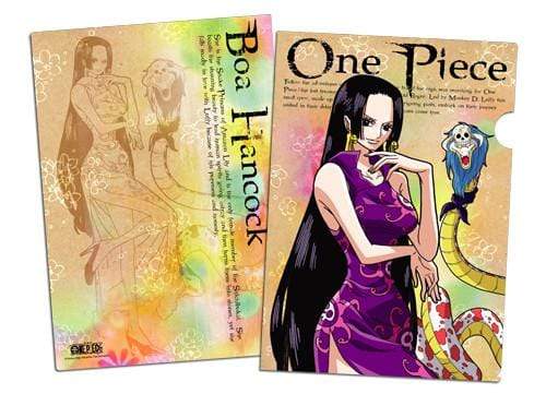 File Folder One Piece A4 PVC File - Boa Hancock & Salome
