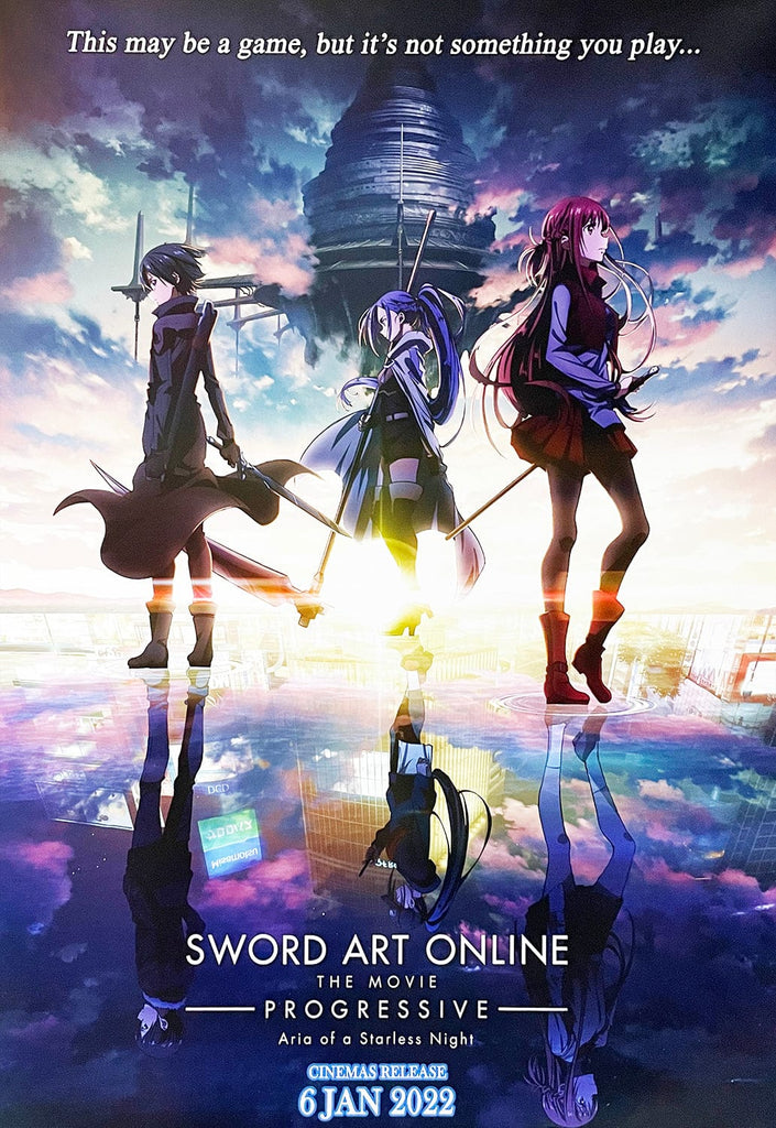 Free Gift FREE GIFT - Exclusive SAO Progressive Aria of a Starless Night Poster<br>(Coupon: SAOSTARLESS)