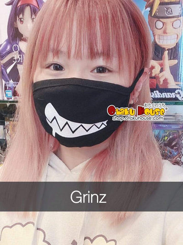 Harujuku Masks Harajuku Face Mask (Re-usable) - Grinz
