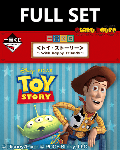 Kuji (Full Set) Kuji - Toy Story - With Happy Friends (FULL SET OF 70) <br>[Pre-Order]