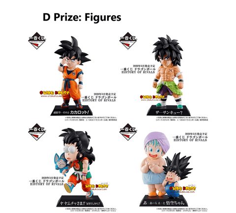 Kuji - Dragon ball - History Of Rivals