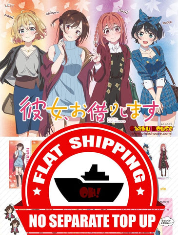 Kanojo, Okarishimasu (Rent-A-Girlfriend) Merch  Buy from Goods Republic -  Online Store for Official Japanese Merchandise, Featuring Plush