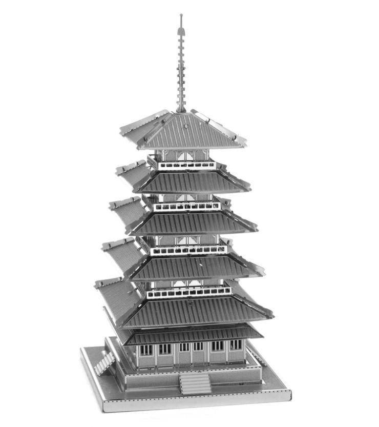 Metallic Nano Puzzle Metallic Nano Puzzle Five Story Pagoda