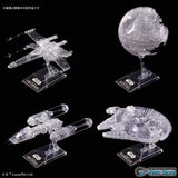 Model Kit Model Kit -  STAR WARS 1/144 & 1/350 &1/2700000 (STAR WARS: RETURN OF THE JEDI) CLEAR VEHICLE SET