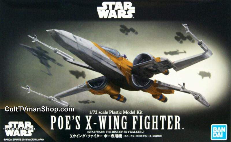 Model Kit Model Kit - STAR WARS 1/72 POE'S X-WING FIGHTER (RISE OF SKYWALKER)