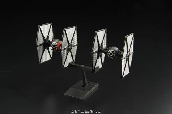 Model Kit Model Kit - Star Wars Vehicle Model 004 - First Order Tie Fighter Set