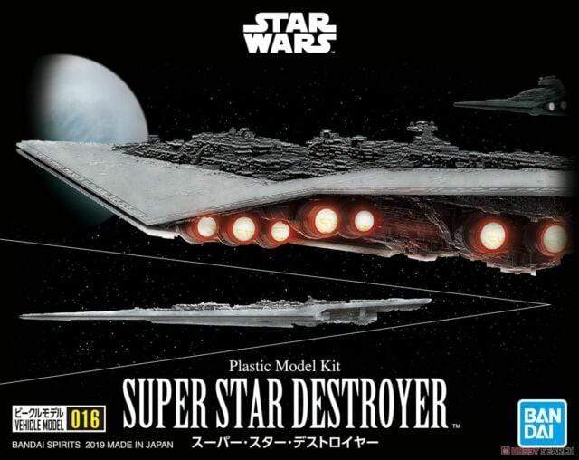 Model Kit Model Kit - STAR WARS VEHICLE MODEL 016 SUPER STAR DESTROYER