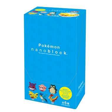 Nanoblock NANO BLOCK - POKEMON MINI EX - (Full box of 6)