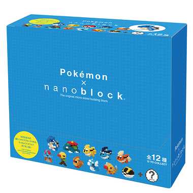 Nanoblock Nanoblock Mini Pokemon Series 03 (Full Box Of 12)