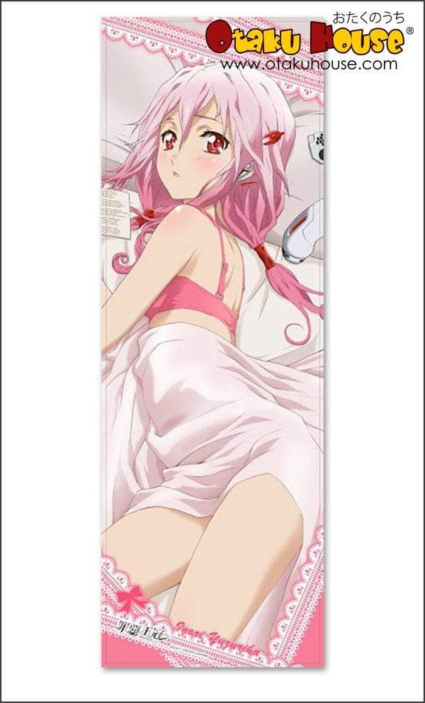 Pillow Guilty Crown Body Pillow Case - Inori (Pink Lingerie) Dakimakura