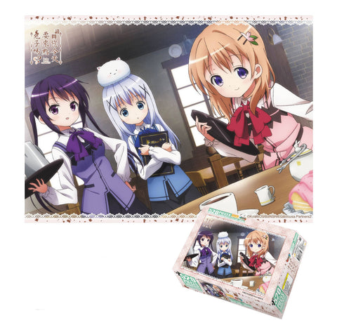 Puzzle Sets Is the Order a Rabbit 520pcs Puzzle Set - Rize Tedeza, Chino Kafuu and Cocoa Hoto