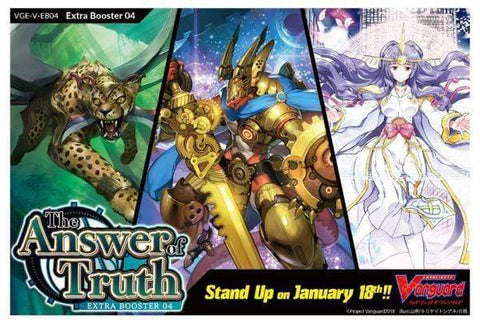 Trading Cards Card Fight!! Vanguard V EB04 The Answer of Truth Extra Booster Box - English Ver <br>[Pre-Order]